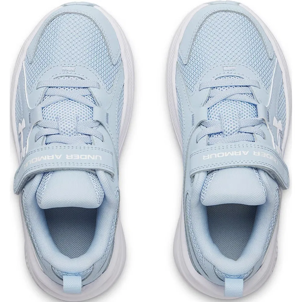 Детские кроссовки Charged+ Asserve 11 AC для бега Under Armour, Blue /Blue/White — фото 3