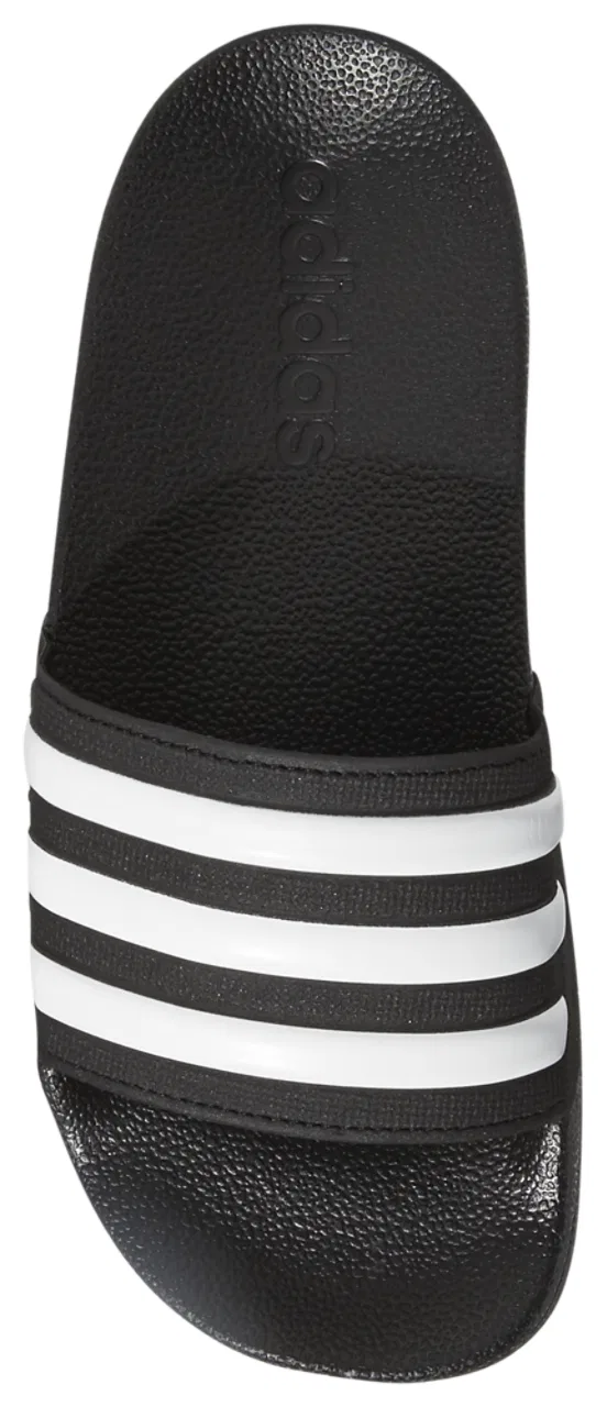Детские сандалии с одним ремешком adidas Adilette Shower Slides, Core Black White Core Black — фото 4