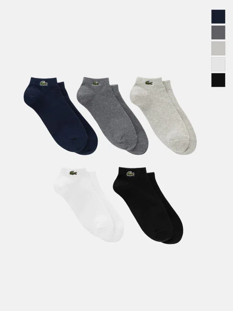 Носки мужские базовые LACOSTE, Black
