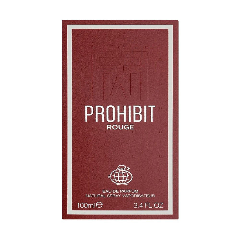 Парфюмерная вода Fragrance World Prohibit Rouge — фото 2