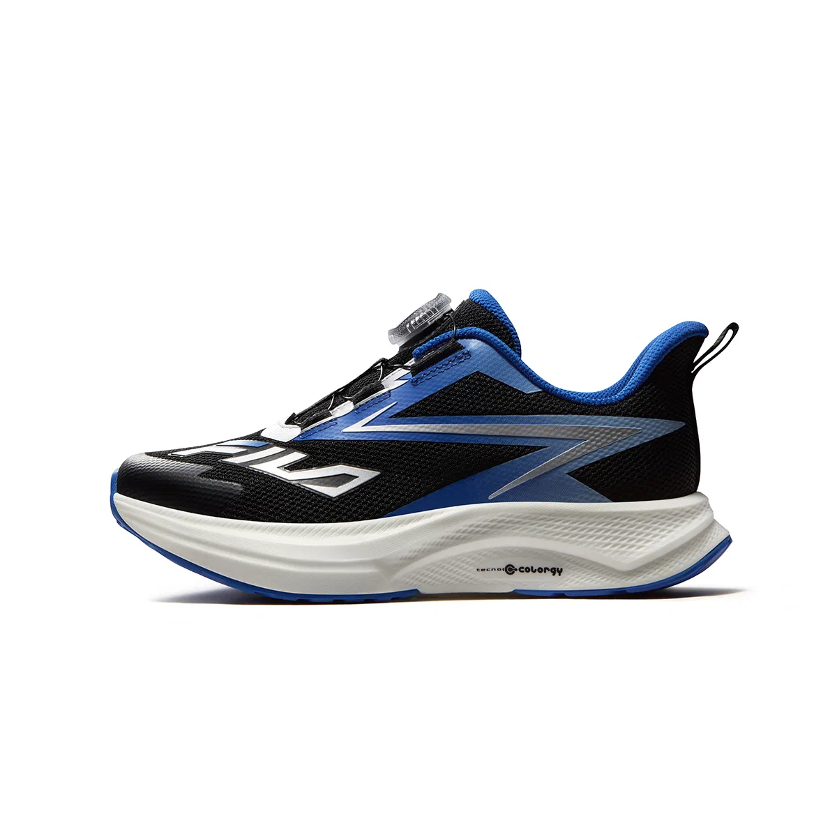 Детские кроссовки для бега с шнуровкой FILA KIDS, Black/Marine Blue