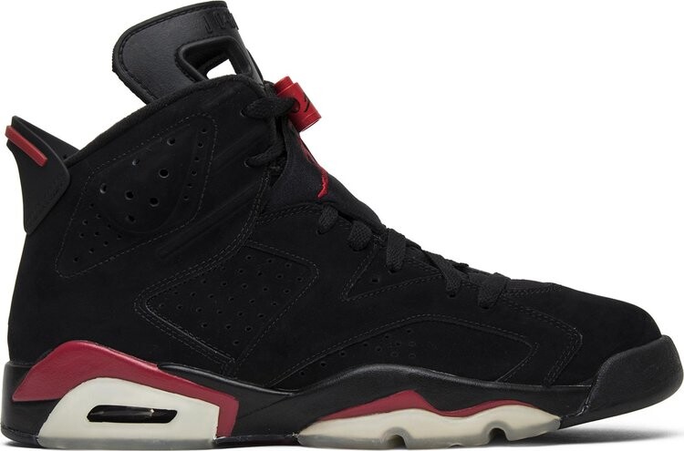 

Кроссовки Air Jordan 6 Retro Varsity Red 2010, черный