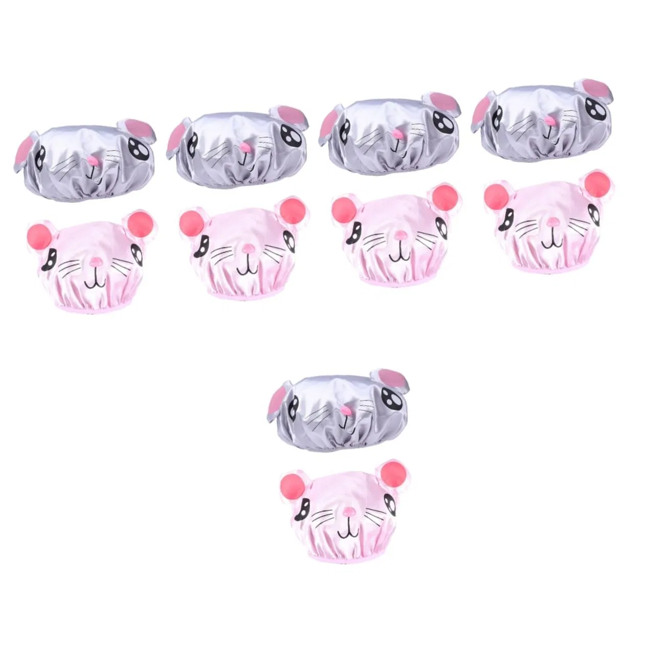 Шапочка для душаs, Pack of 10, Minkissy, мультиколор