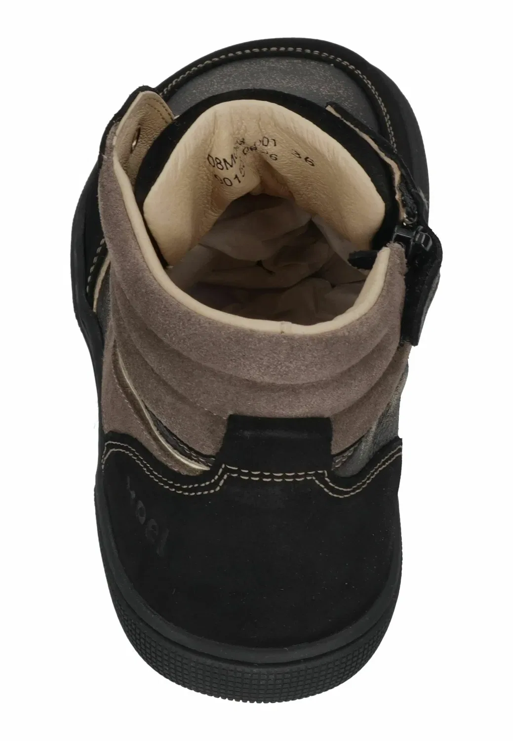 Кроссовки Barefoot kinder bis grösse 41 датская фантазия - высокие кроссовки Koel, Taupe — фото 2