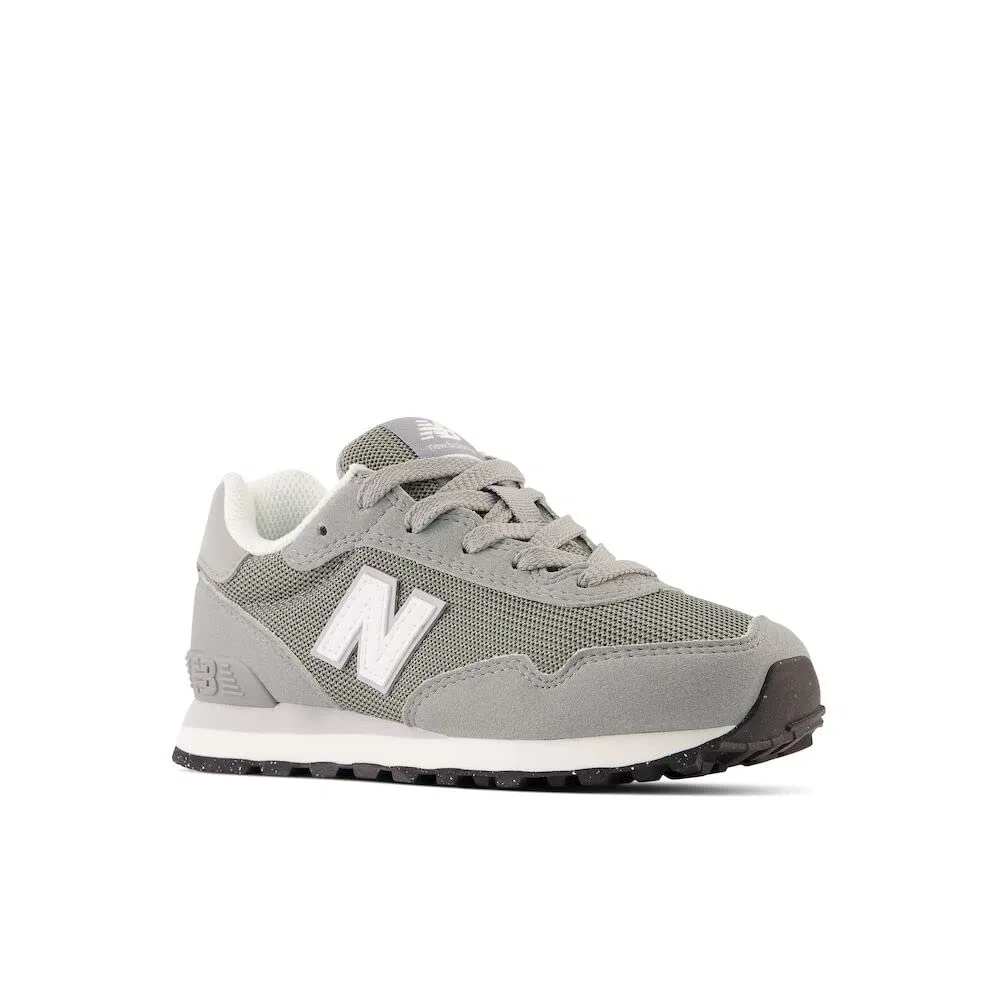 Детские кроссовки для девочек с липучкой 515 Cm New Balance, Grey Grey Ry — фото 4
