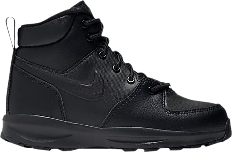 Ботинки Nike Manoa PS 'Triple Black', черный - фото