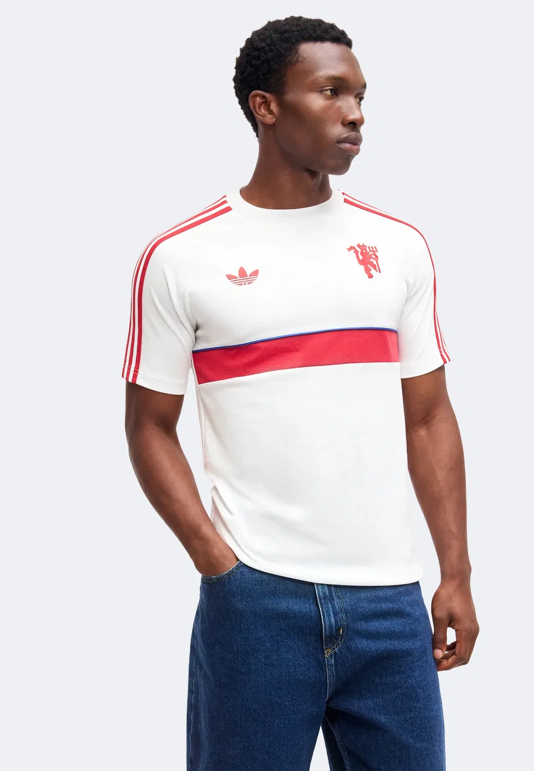 Манчестер Юнайтед - клубная одежда Adidas Originals, White — фото 4