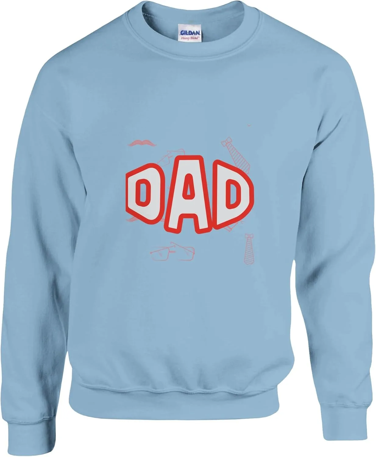 

Классический унисекс свитшот с круглым вырезом | Dad/Comfort Fit