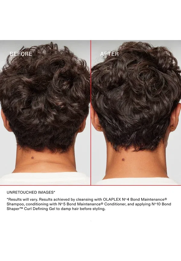 Гель для укладки волос, средняя фиксация, No.10 bond shaper curl defining gel, Olaplex, 200 мл — фото 3