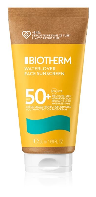 

Крем для лица с защитой от солнца и фотостарения Biotherm Waterlover Face Sunscreen SPF 50+, 50 мл