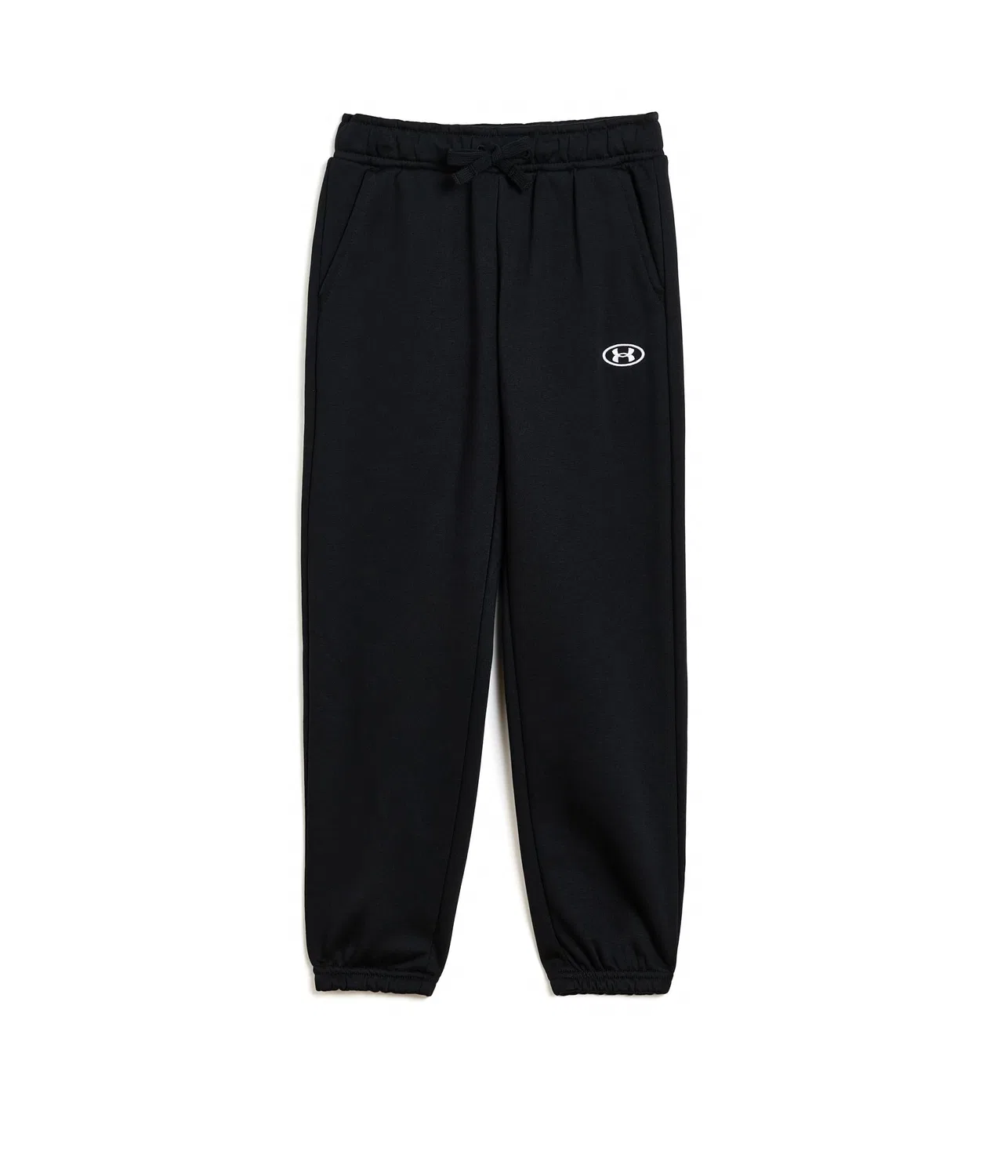 Спортивные брюки Rival Fleece (для детей постарше) Under Armour Kids, Ultimate Black/White