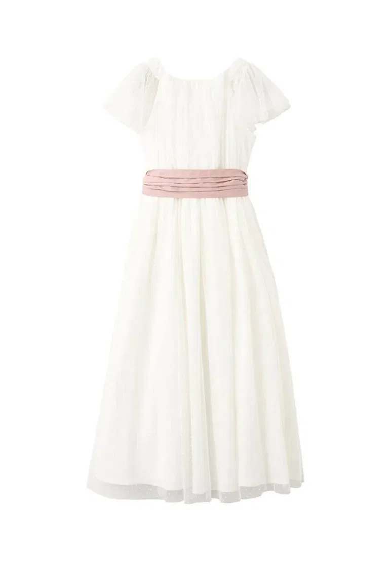 Детская одежда для особых случаев Mango Kids, White — фото 2