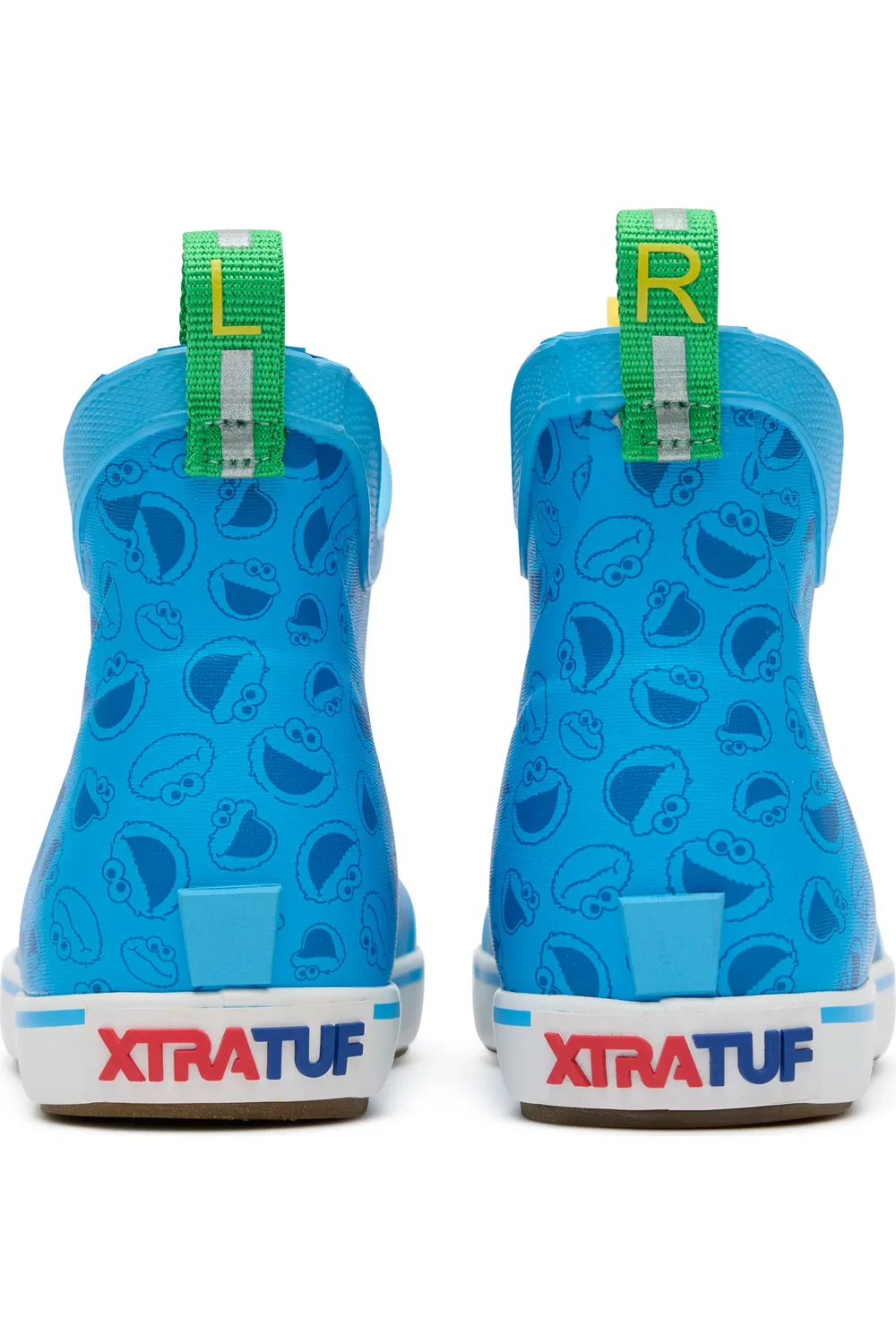 Детские сапоги водонепроницаемые с Sesame Street XTRATUF, Cookie Monster Blue — фото 3