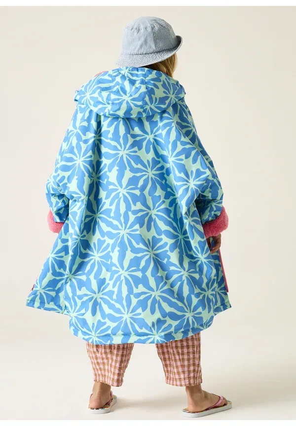 Куртка водонепроницаемая с принтом Regatta, sonic blue floral pink lemonade, синий/розовый — фото 2