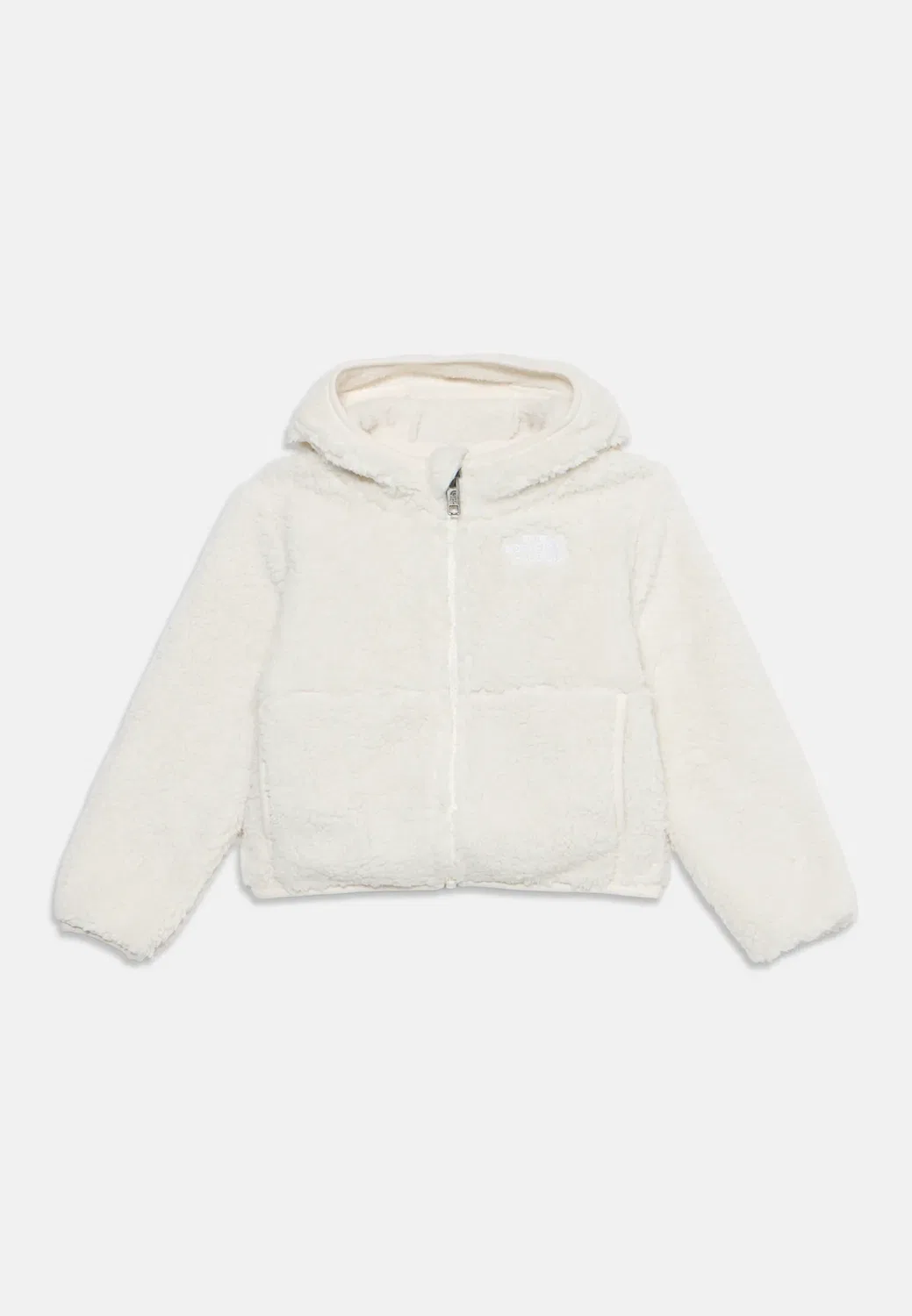 Детская толстовка унисекс - флисовая куртка The North Face, White Dune — фото 3