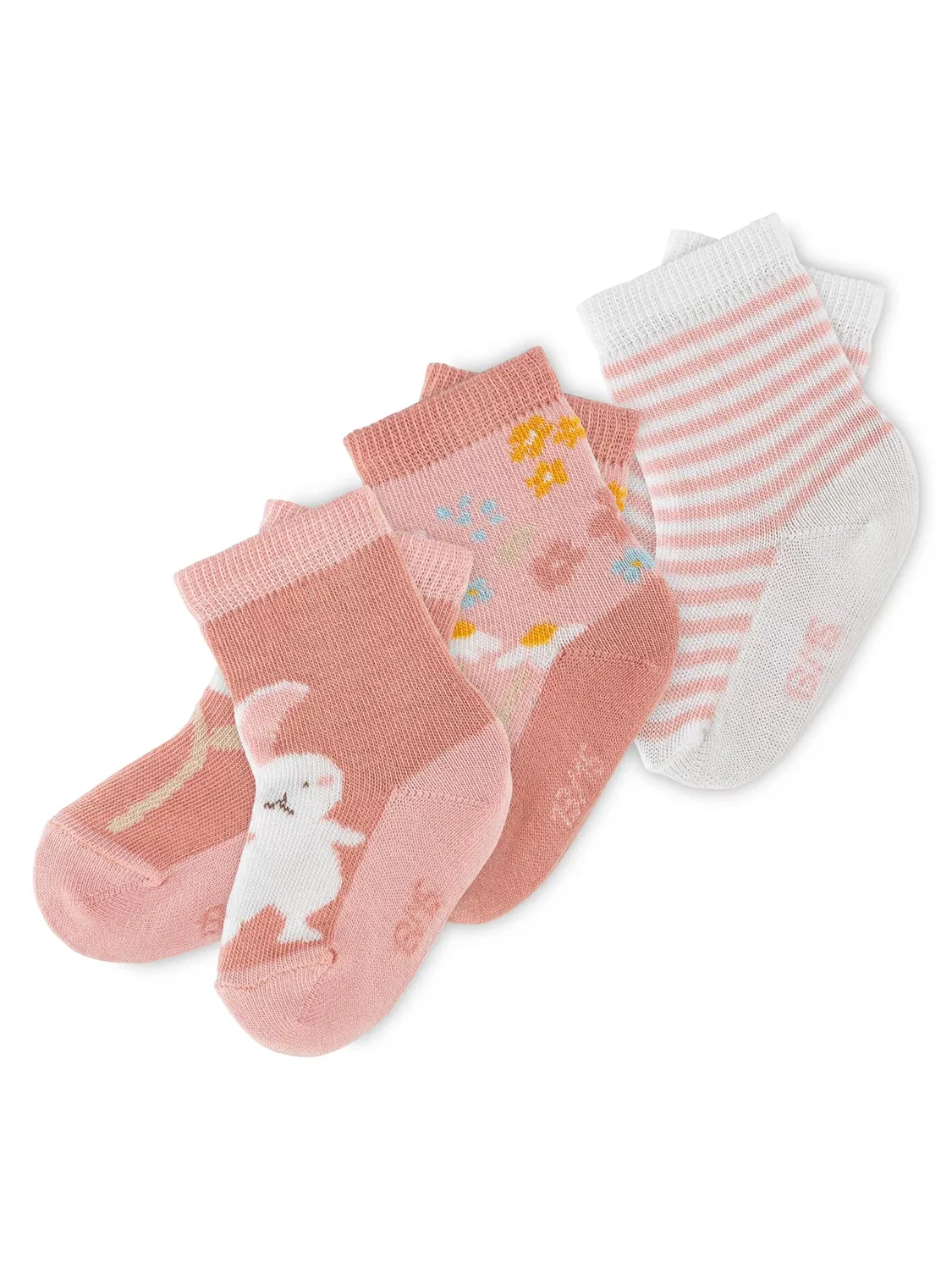 Носки 'Sockenset 3er Classic Baby' Sigikid, Rose