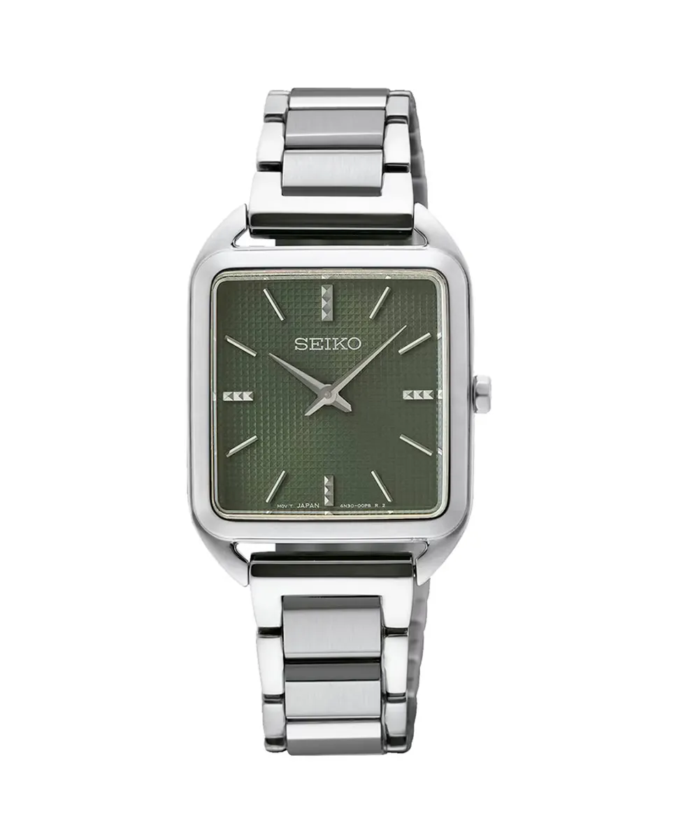 

Женские стальные женские часы SWR075P1 с серебряным ремешком Seiko, серебряный