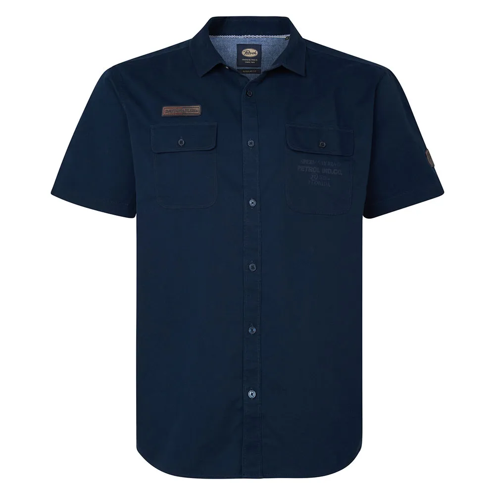 

Рубашка с коротким рукавом Petrol Industries M-1050-SIS4110 Plus Size, синий