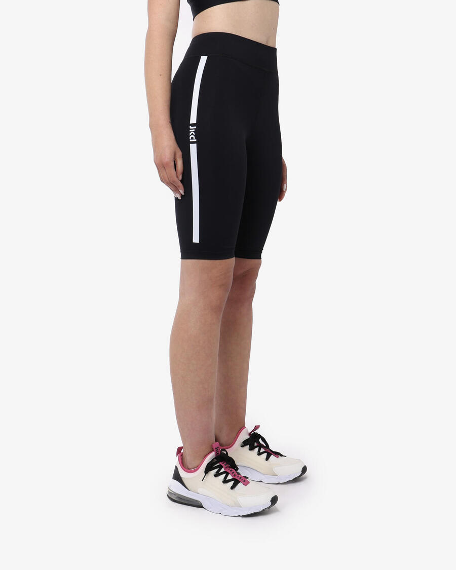 

JAKED Черные синтетические фитнес-шорты для женщин