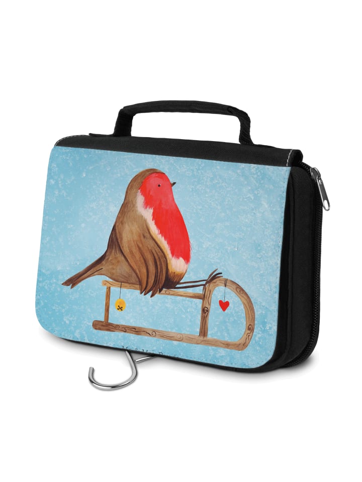 

Mr. & Mrs. Panda Косметичка Robin в виде саней, без надписи, ледяного синего цвета