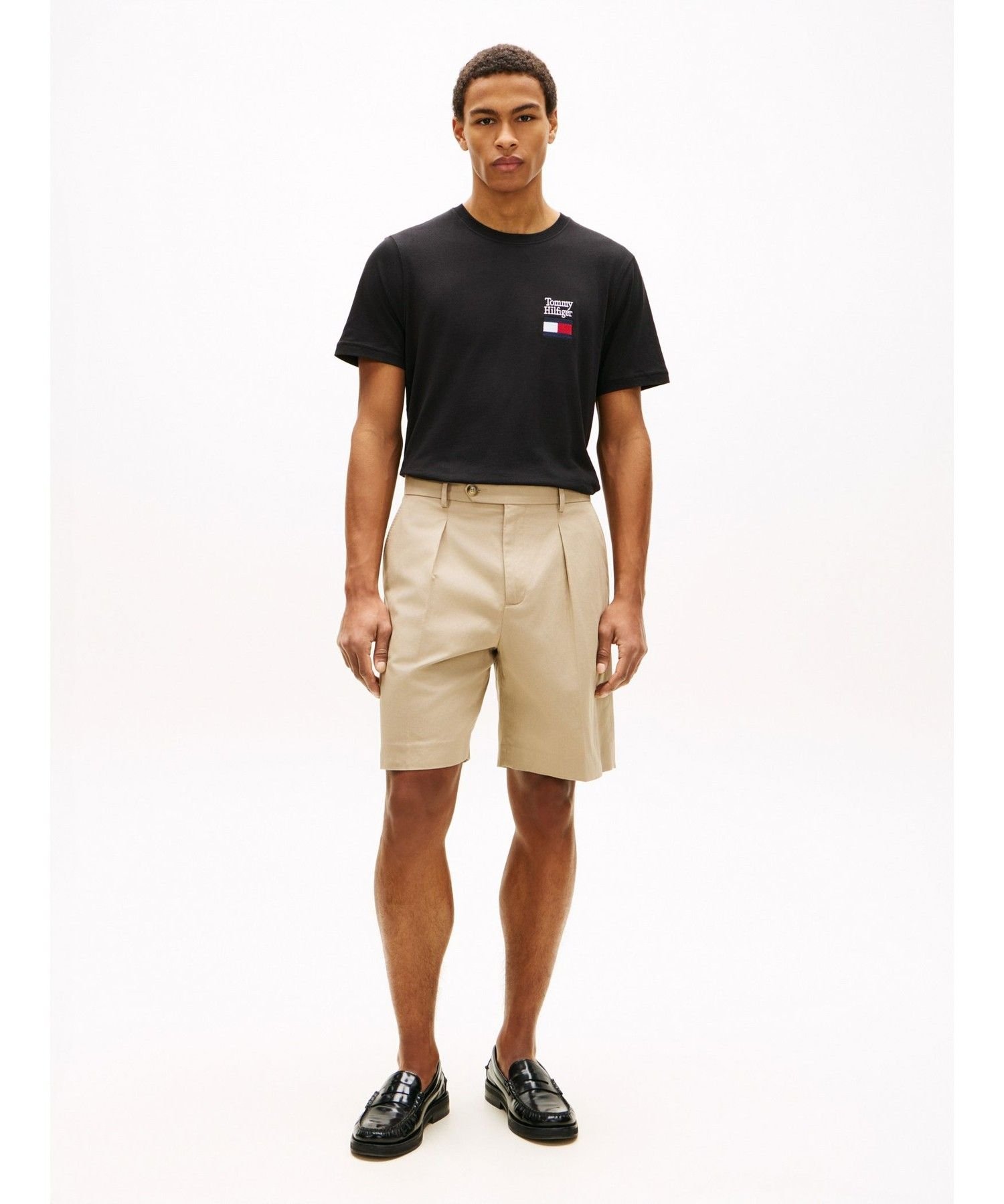 Футболка Brand Love Text Stack TOMMY HILFIGER, Black BDS — фото 3