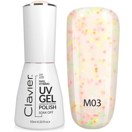 

Роскошный лак для ногтей Hybrid Uv Gel Hybrid 003 10 мл Clavier