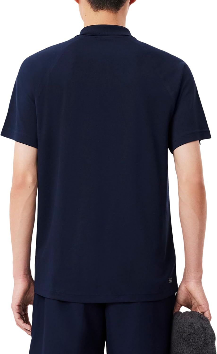 Поло Lacoste Regular Fit, мужская спортивная рубашка с коротким рукавом, Green Croc/Marine Blue — фото 3