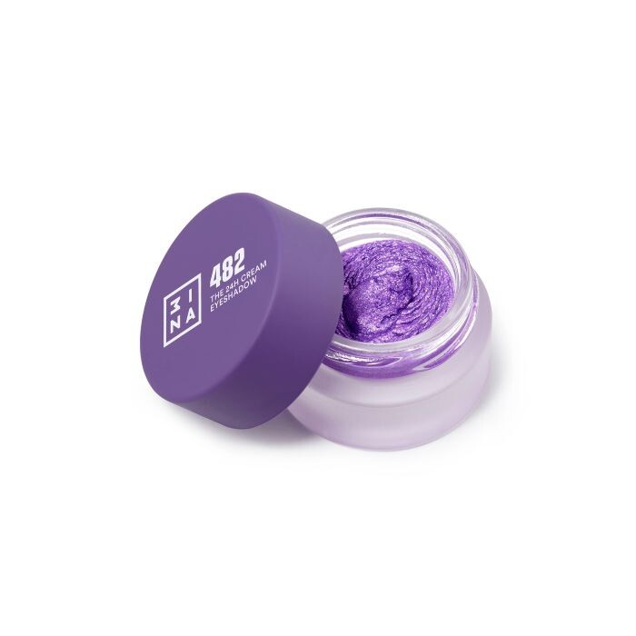 

Тени для век The 24H Cream Eyeshadow Sombra de Ojos en Crema 3Ina, 482 Morado