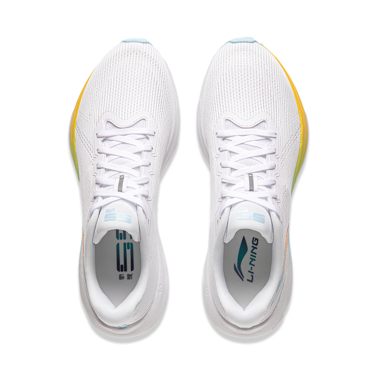 Кроссовки мужские WuShi Lite 2.0 с низким верхом белого цвета Lining — фото 4