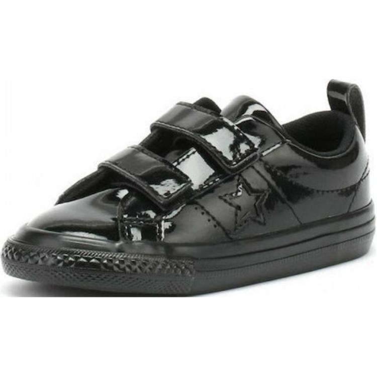 Converse One Star 2v Low top Toddler Shoes Black Infant And Toddler — фото 4