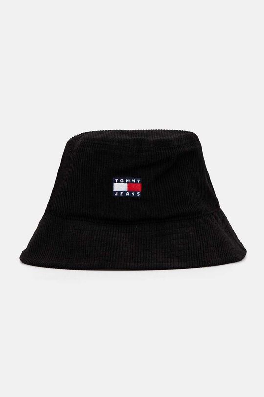

Вельветовая шляпа Tommy Jeans, черный