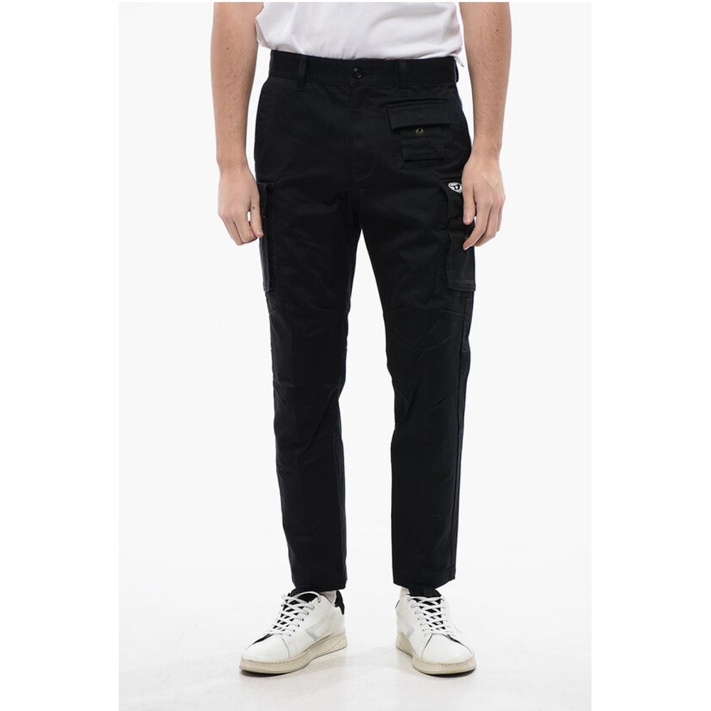 

Однотонные брюки-карго P-COR-CL с овальным логотипом D Diesel, Blue
