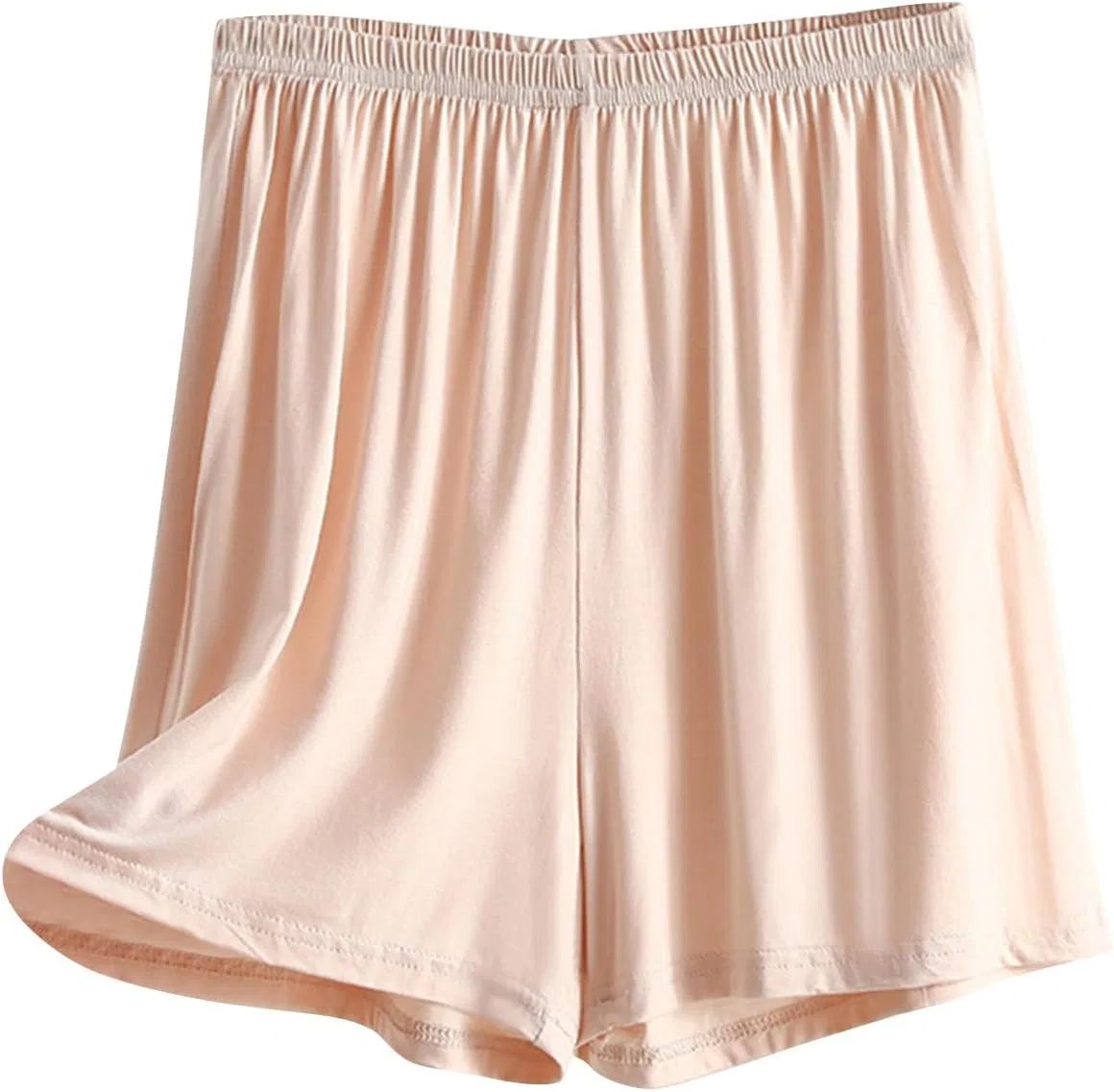 Пижамные шорты женские Plus Size, модальные, на резинке, A01_beige