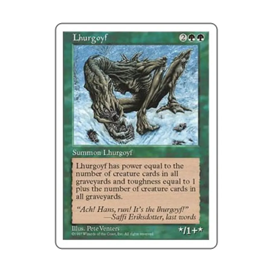 

CCG Люргойф (R), MTG - 5th Edition