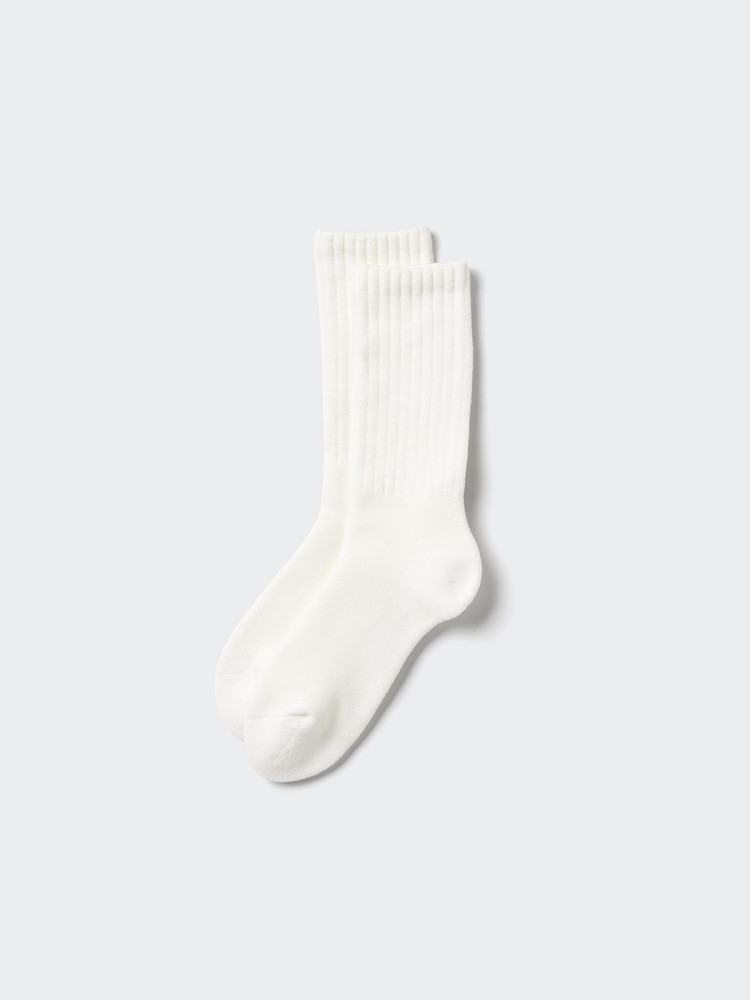 

Носки Heattech ворс Uniqlo, цвет 01 белый
