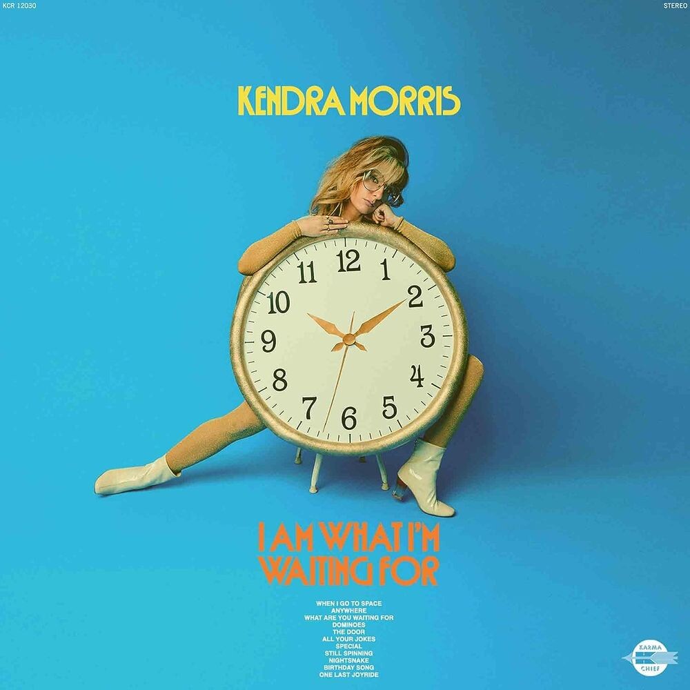 

Виниловая пластинка LP I Am What I'm Waiting For [Blue w/ White Swirl Vinyl] - Kendra Morris