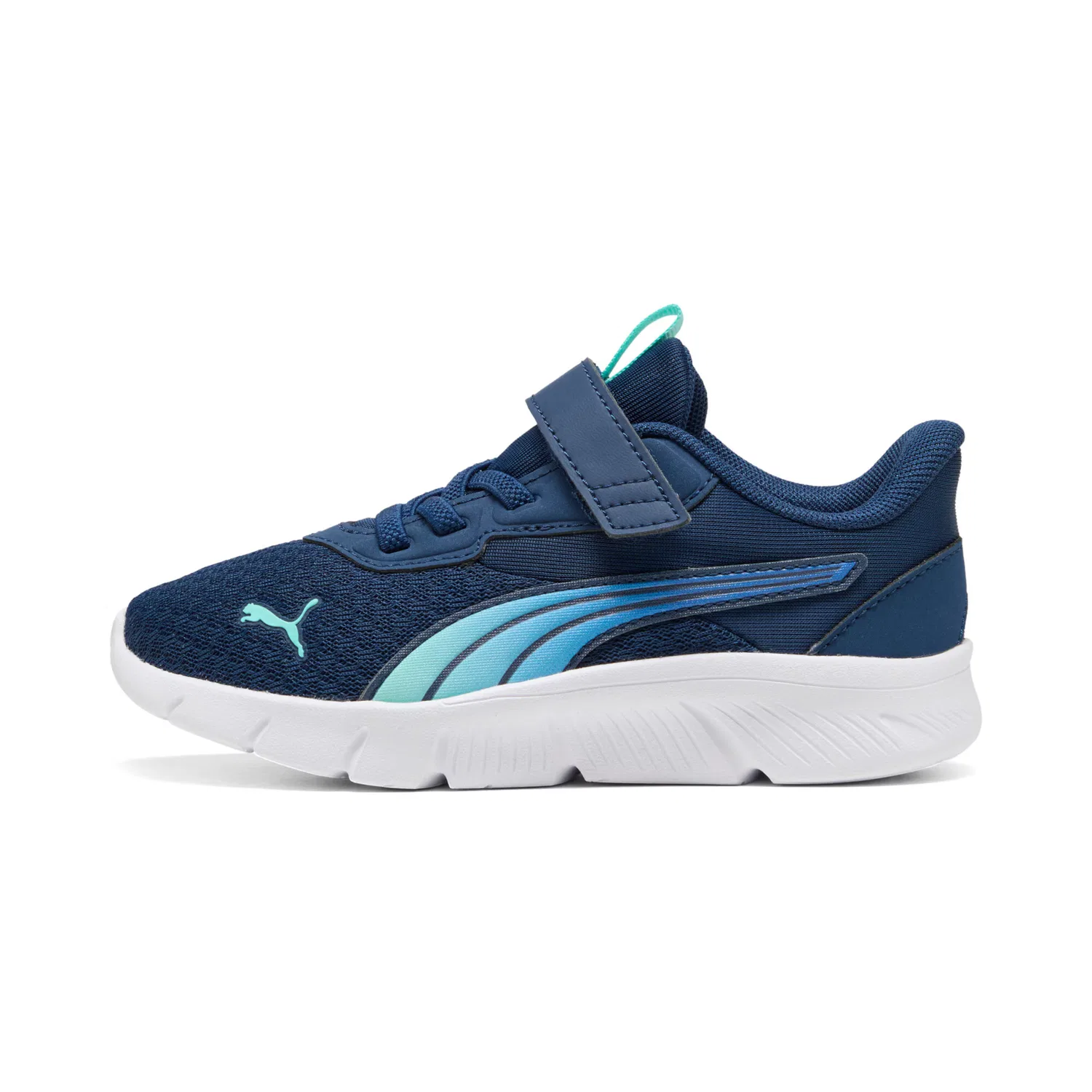 Кроссовки Puma синего, темно-синего и лазурного цветов