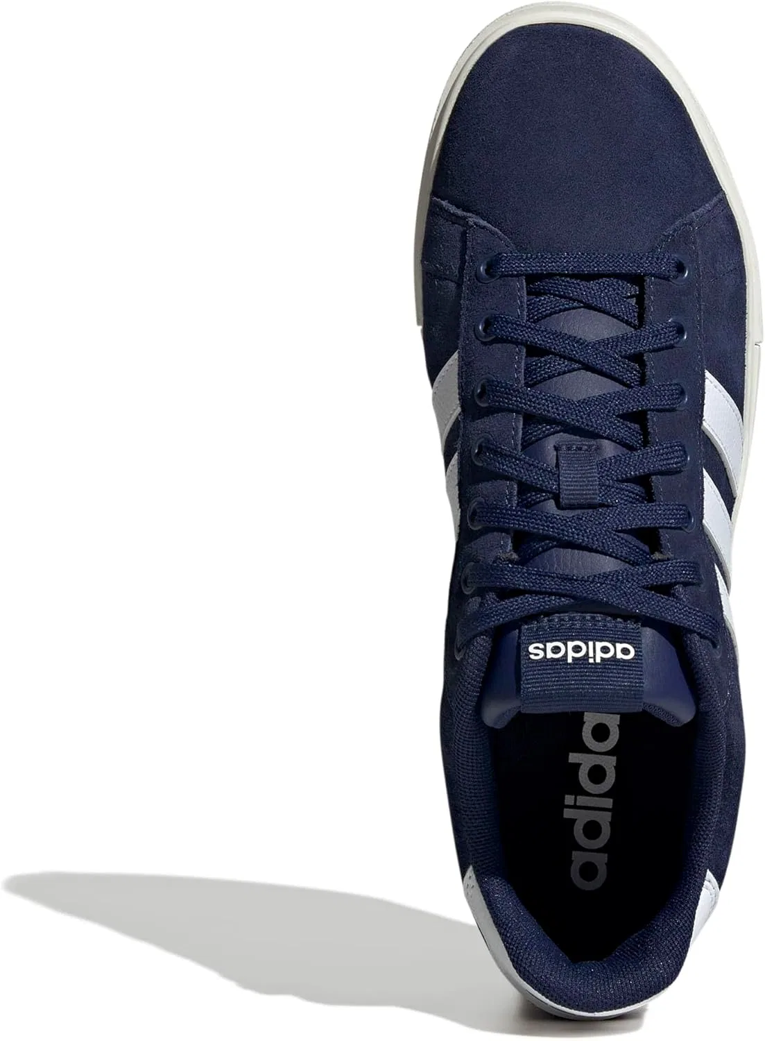 Кроссовки Adidas Unisex Daily 4.0, не для футбола, низкие, Dark Blue, White, Off-White — фото 3