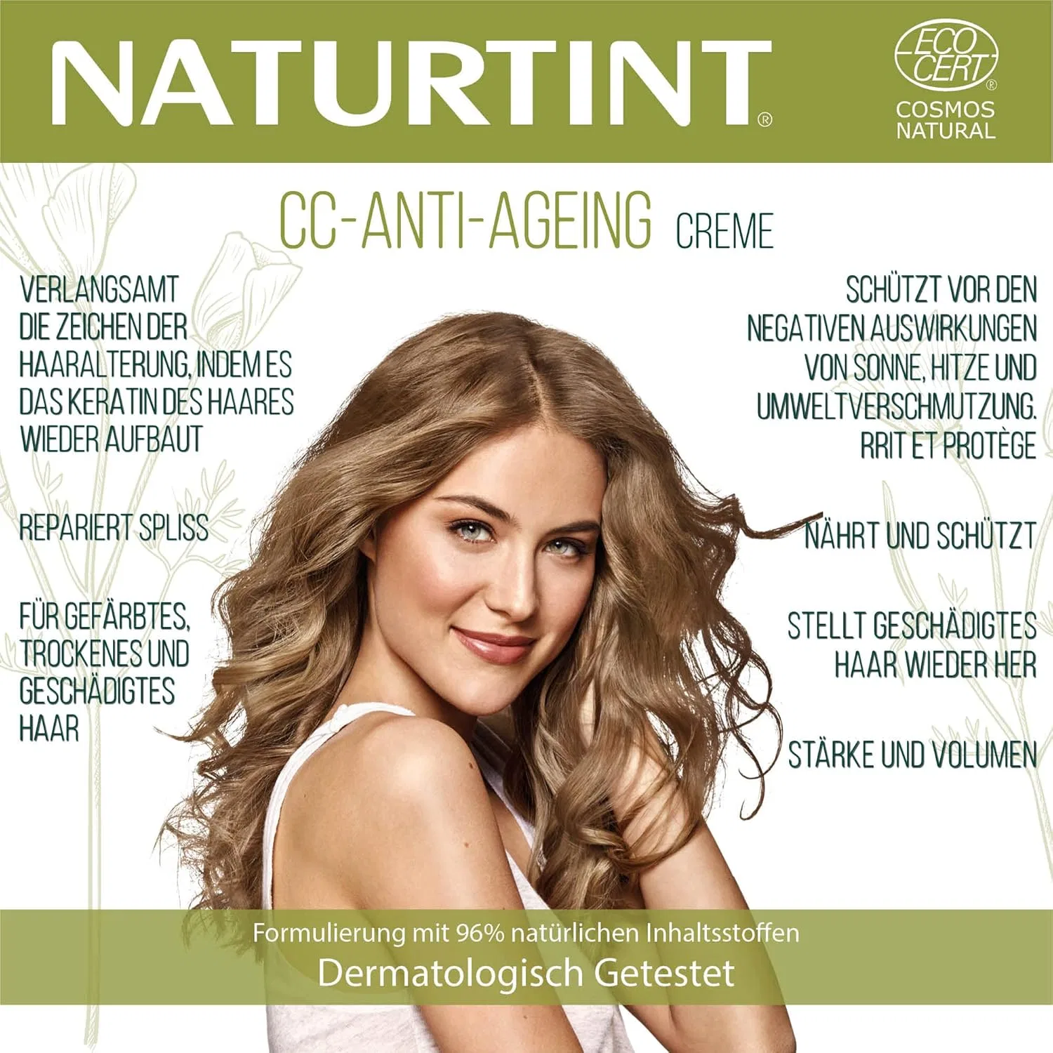 Маска для волос Naturtint CC Cream, 200 мл x 3 Naturtint — фото 2
