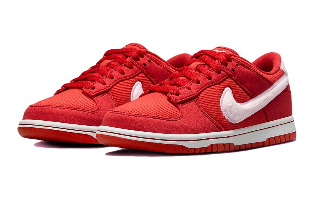 Dunk Low День святого Валентина 2024 GS Nike, красный/белый — фото 3