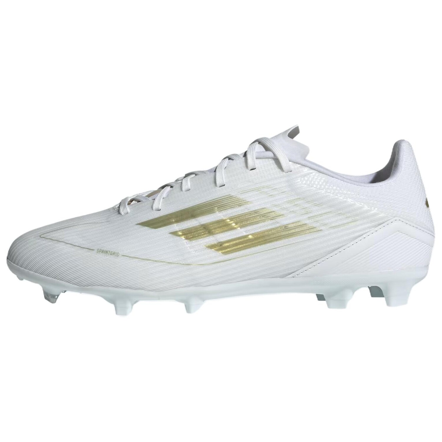 

Футбольные бутсы F50 унисекс с низким верхом белые/золотые Adidas