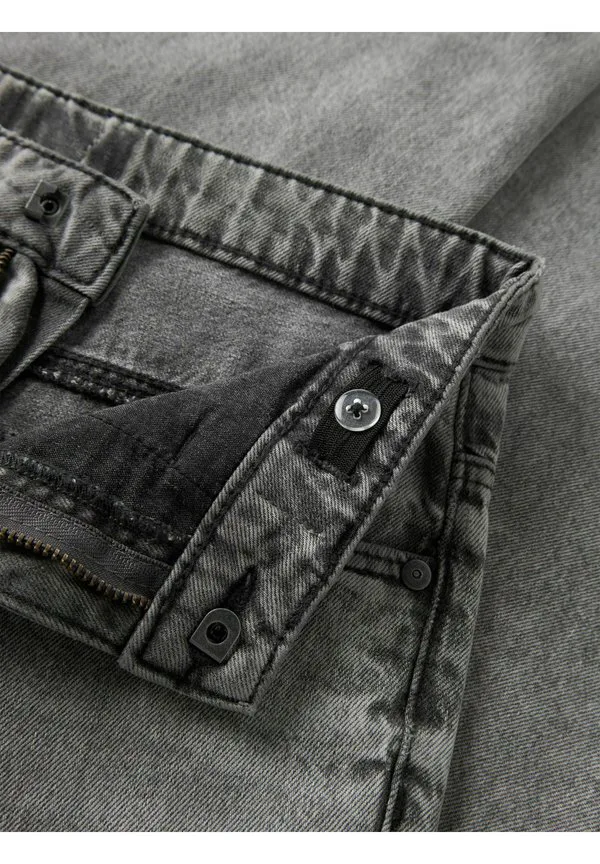 Джинсы свободного кроя, джинсы расслабленного кроя Two Soon, Light Grey Denim — фото 3