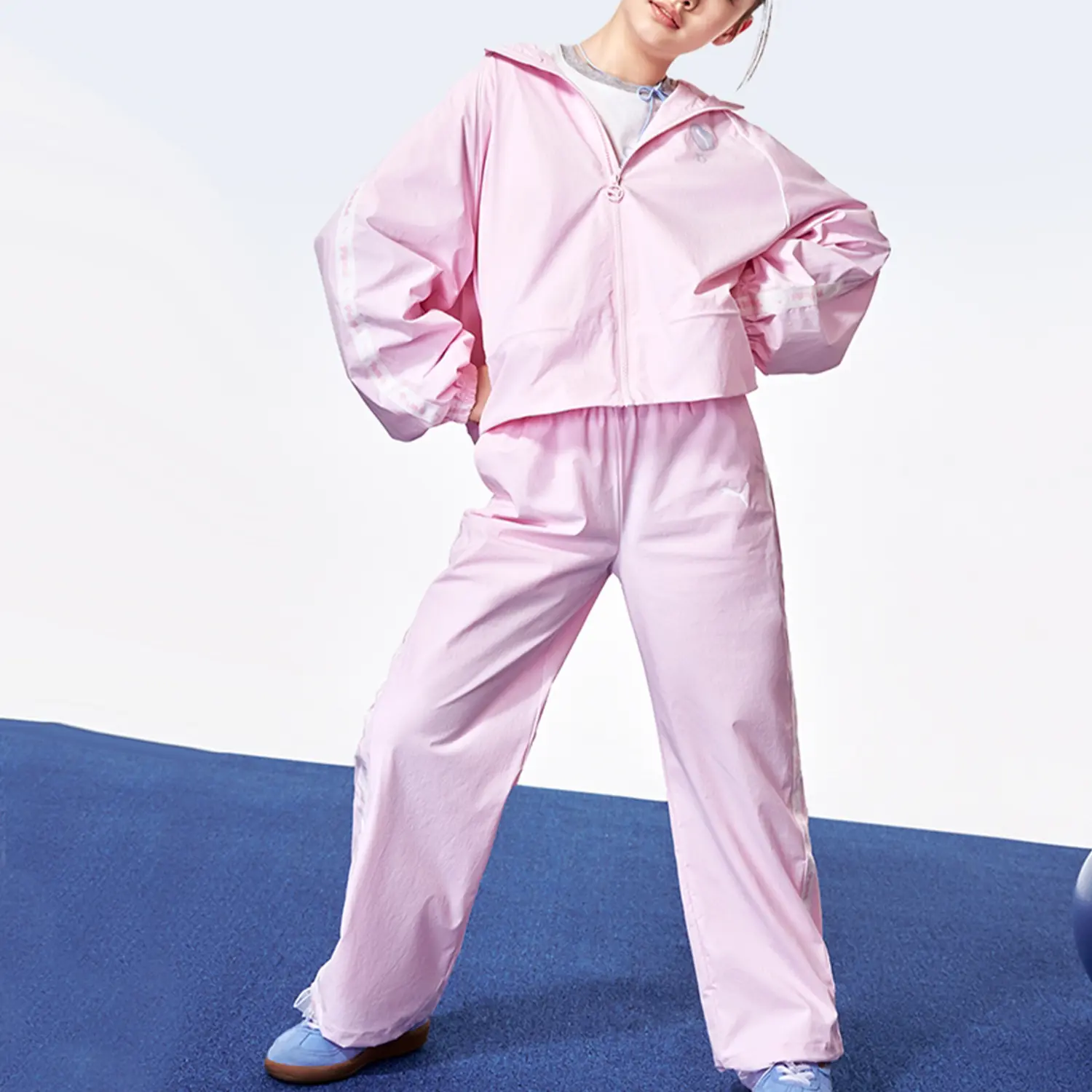 Детские брюки Sportstyle Series Kids' PUMA, розовый — фото 2