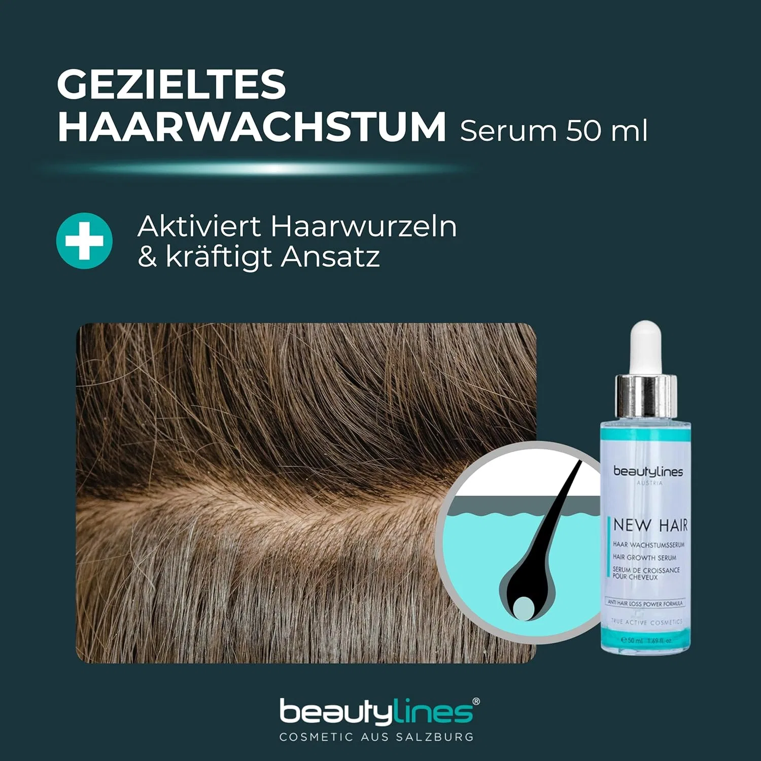 Сыворотка для волос New Hair Serum 50 мл Beautylines — фото 2