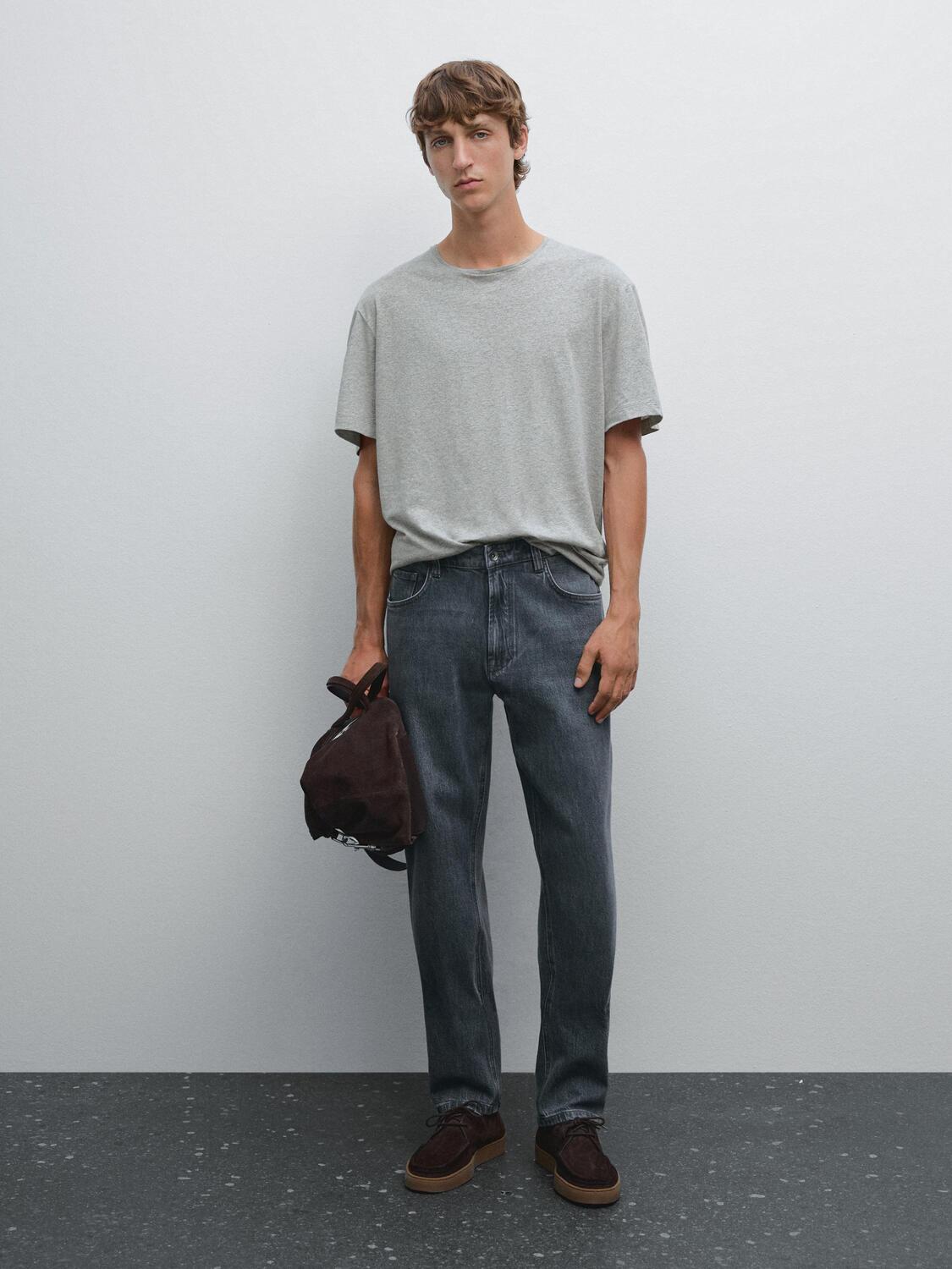 

Зауженные джинсы Massimo Dutti, Bluish Grey