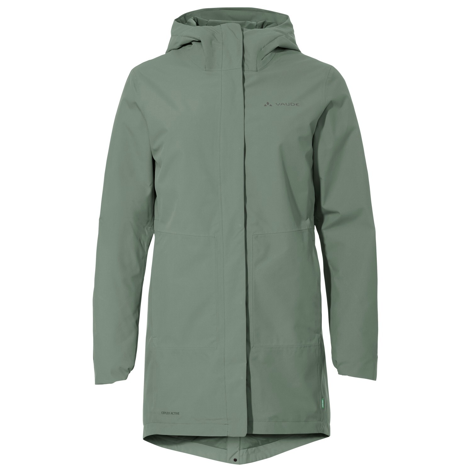 

Велосипедная куртка Vaude Cyclist Padded Parka II, цвет Agave