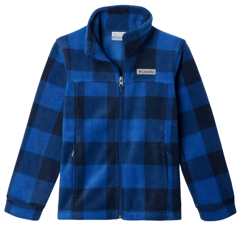 

Флисовая куртка Columbia для мальчиков Zing III, цвет Mountain Blue Check