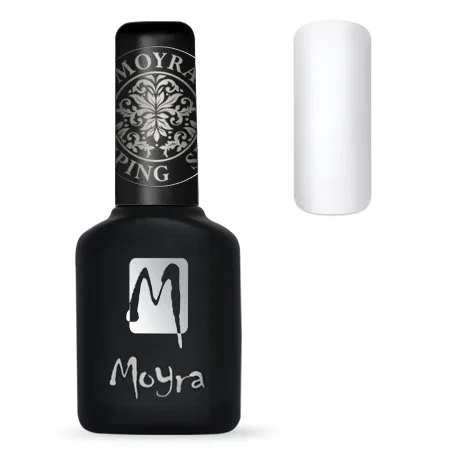 Лак для стемпинга «Foil Stamping Varnish 02 White» от Moyra Moyra
