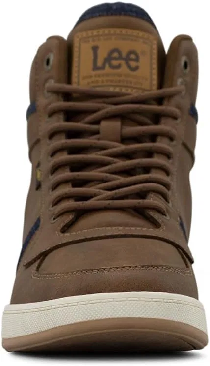 Кроссовки Lee mens Dayton, British Tan Navy Denim — фото 2
