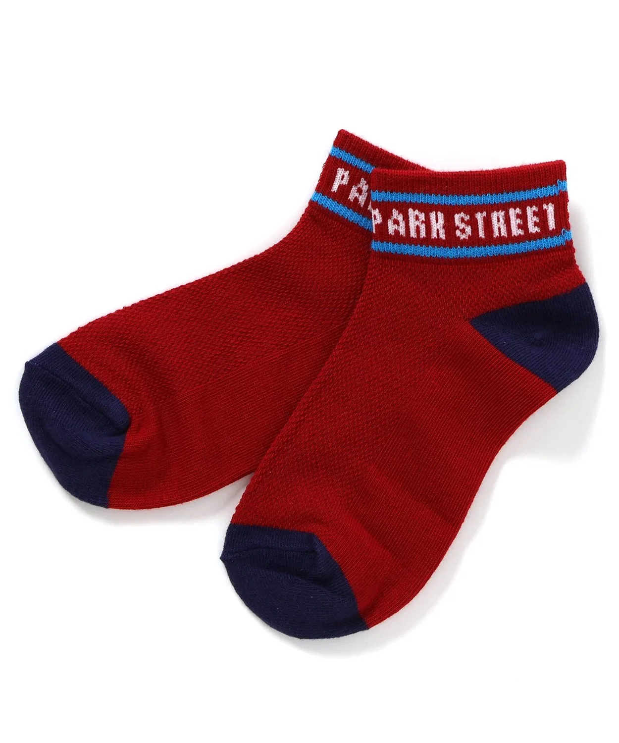 Носки короткие сетчатые BREEZE красные
